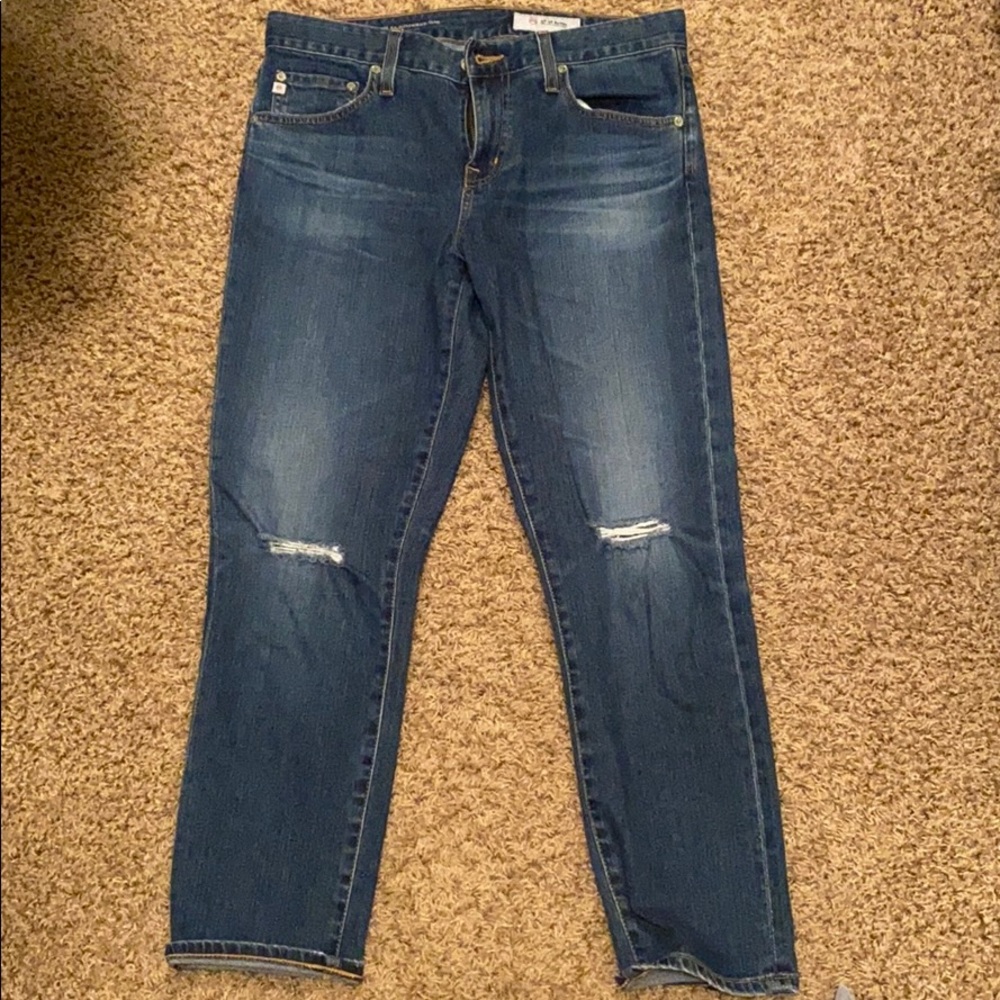 AG Alex boyfriend slim crop jeans size 27 r.